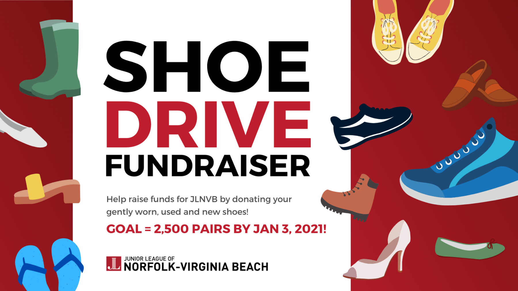 Shoe Drive Fundraiser - Junior League of Norfolk-Virginia Beach